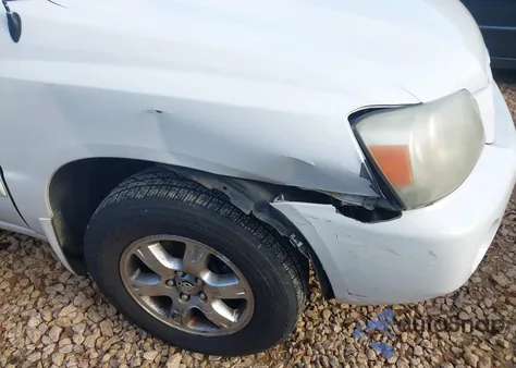 2006 Toyota Highlander V6 z USA, uszkodzony, nr VIN JTEDP21A060115766